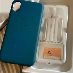 2 iPhone X cases, magbak magnetic case
